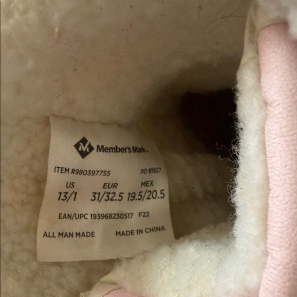 Girls Purple and Pink Winter Boots - Picture 8 of 13